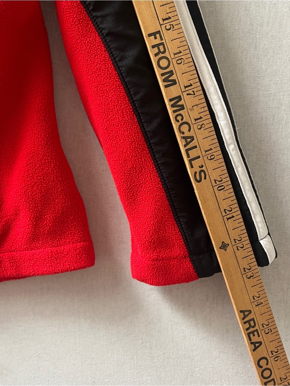 Adidas Boys Black & Red Full-Zip Fleece Tricot Track Jacket 14 - Picture 7 of 8